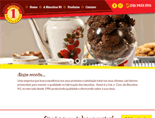 Tablet Screenshot of biscoitosn1.com.br